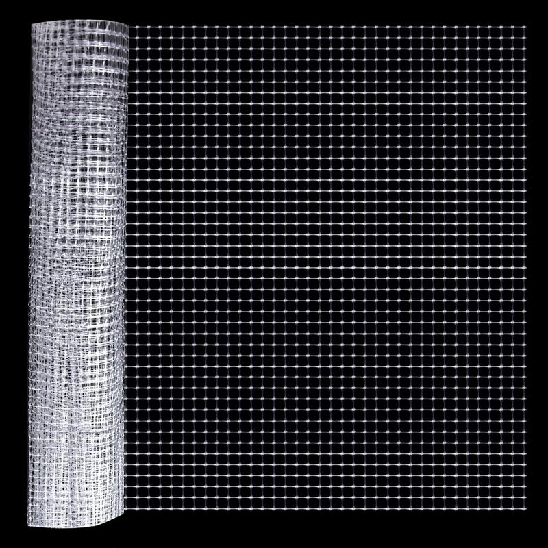 NestBasics Clear Fish Tank mesh Netting Material Aquarium mesh lid Transparent Plastic Aquarium top Cover Screen Hood net(5.12 Feet X 3.37 Feet) - Image 1